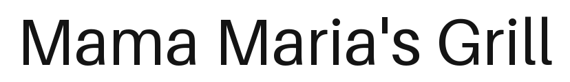 Mama Maria's Grill